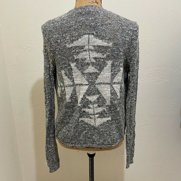 Hollister Women's Gray Waterfall Open Front Cardigan‎ Sweater Size Xsmall Small - Picture 2 of 6